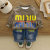 Picture of Spring & Autumn Boys’ Necklace Long Sleeve Set