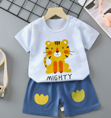 Picture of Children’s Pure Cotton Short Sleeve Set