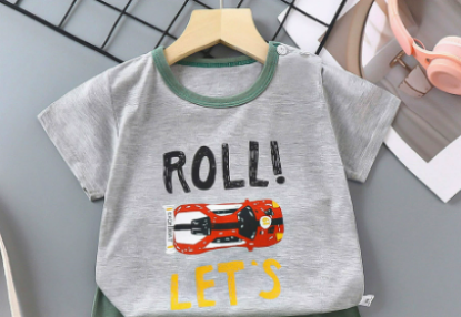 Picture of Children’s Pure Cotton Short Sleeve Set
