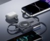 Picture of Black Power Bank – 10000mAh Magnetic Mini with Cable & Bracket