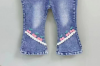 Picture of Girls’ Spring & Autumn Patterned Decorative Jeans – Random Style Delivery