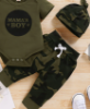 Picture of Baby Boys’ Camo Print Hat, Top & Pants – 3Pcs Set