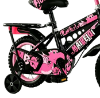 Picture of 3–8-Year-Old Children’s Pedal Bicycle – Plastic Steel Style with Training Wheels, Front Basket, Thick Wear-Resistant Tires & Full Chain Guard