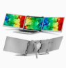 Picture of Portable Folding Dual-Screen Laptop Extended Monitor – 1080P HD, TYPE‑C Interface (Not Compatible with Apple)