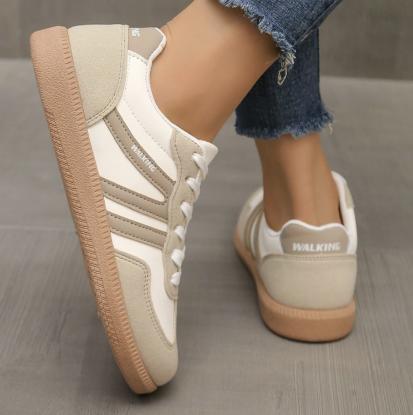Picture of New Women’s Sports Shoes – Retro Color Blocking, Flat Sole, Comfortable & Durable