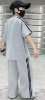 Picture of New Summer Collection for Boys – Short-Sleeved Top & Long Pants Two-Piece Set (Loose & Fashionable)