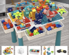 Picture of Multi-Functional Early Education Building Block Table – Large Particle Blocks, Puzzle Assembly Toys, Birthday Gift