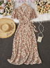 Picture of Women’s Summer Short-Sleeved Dress – Fresh Pattern, Slim Fit, Cool & Comfortable