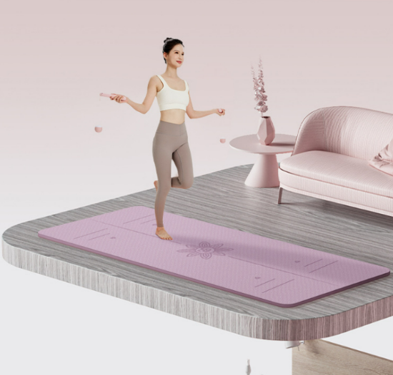 Picture of Home Thick Sports Dance Fitness Mat – Shock-Absorbing, Silent, Anti-Slip Yoga Mat