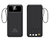 Picture of Ultra-Thin Fast Charging Power Bank – 20000mAh Large Capacity with Four-Wire Portable Design