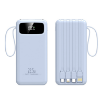 Picture of Ultra-Thin Fast Charging Power Bank – 20000mAh Large Capacity with Four-Wire Portable Design