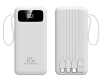 Picture of Ultra-Thin Fast Charging Power Bank – 20000mAh Large Capacity with Four-Wire Portable Design