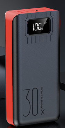 Picture of 30000mAh Power Bank – Fast Charging, Multiple USB Ports, Digital Display