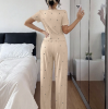 Picture of Summer New Style Women’s Pajama Set – Short-Sleeved Top & Pants, Love Pattern, Casual Fashion