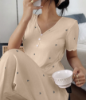 Picture of Summer New Style Women’s Pajama Set – Short-Sleeved Top & Pants, Love Pattern, Casual Fashion