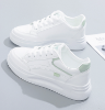 Picture of Spring & Summer Women’s White Shoes – Thick-Soled Trendy Versatile Student Sports & Casual Board Shoes