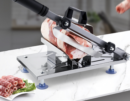 Picture of Home Multifunctional Meat Slicer – Stainless Steel Beef & Mutton Roll Cutter