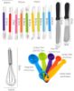 Picture of Baking Tools – Stainless Steel Piping Nozzle Set (66 Pieces) Cream Cake Decoration Kit
