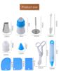Picture of Baking Tools – Stainless Steel Piping Nozzle Set (66 Pieces) Cream Cake Decoration Kit
