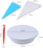 Picture of Baking Tools – Stainless Steel Piping Nozzle Set (66 Pieces) Cream Cake Decoration Kit