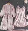 Picture of Ladies’ New Style Pajama Set – Multi-Piece, Simulated Silk Feel, Elegant, Smooth & Cool