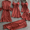 Picture of Ladies’ New Style Pajama Set – Multi-Piece, Simulated Silk Feel, Elegant, Smooth & Cool
