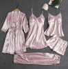 Picture of Ladies’ New Style Pajama Set – Multi-Piece, Simulated Silk Feel, Elegant, Smooth & Cool