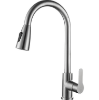 Picture of Drawable Faucet – Stainless Steel Hot & Cold Pipes, Suitable for Kitchen Sinks & Bathroom Basins, 3-Level Nozzle, 60cm Inlet Pipe