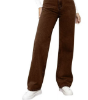 Picture of Women’s Spring & Summer Jeans – Loose High-Waisted Washed Denim, Long, Fashionable & Versatile Slimming Fit