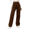 Picture of Women’s Spring & Summer Jeans – Loose High-Waisted Washed Denim, Long, Fashionable & Versatile Slimming Fit