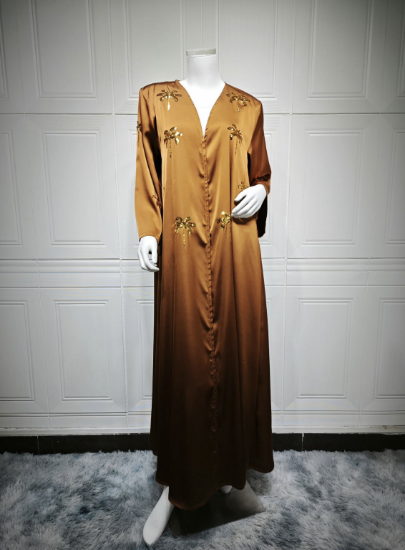 Picture of Ladies’ Cardigan & Long Skirt – Fashionable New Style, Exquisite Bead Embroidery, Solid Color Long Design