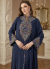 Picture of Ladies’ Embroidered Long Robes – Spring & Autumn V-Neck Loose Casual Dresses