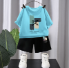 Picture of Summer Children’s Pure Cotton Short-Sleeved T-Shirt – Loose Boys’ Half-Sleeved Versatile Tee