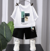 Picture of Summer Children’s Pure Cotton Short-Sleeved T-Shirt – Loose Boys’ Half-Sleeved Versatile Tee