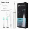 Picture of Portable Electric Oral Irrigator – Dental Cleaner with 2 Toothbrush Heads, USB Cable & Flat Mouthpiece Mirror