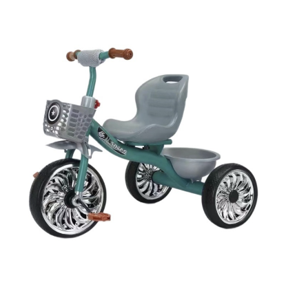 Picture of 2–6-Year-Old Children’s Pedal Tricycle – Lightweight, Comfortable, Stable & Safe, Bicycle Frame with Three Color Matching