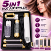 Picture of Curling Iron – 5-in-1 Hot Air Comb, Hair Dryer, Curling Iron, Straightening Comb & Automatic Hair Suction
